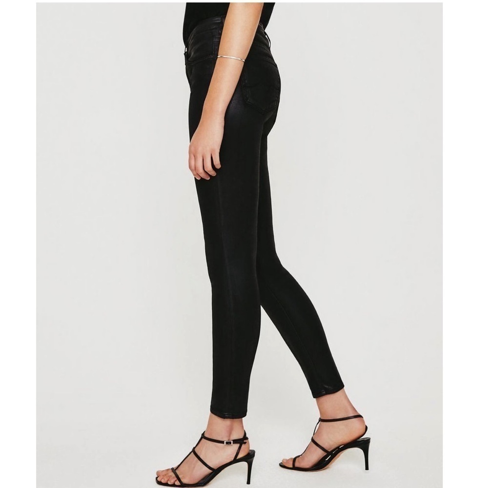AG Adriano Goldshmied The Legging Super Skinny Jean in Black Size 26